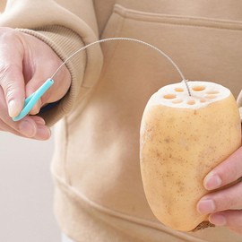 SHERCHPRY 4 Piezas Limpiador de Popotes de Cepillos Limpiadores de Tubo con Cerdas para Botellas y Estrechos para Limpiar de y Biberones