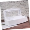 Ipetboom Practical Lid Sterilizer Box for Nail Art Tools Nail
