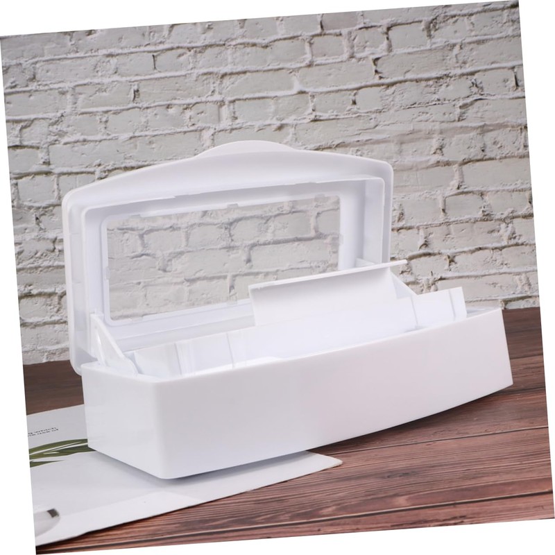 Ipetboom Practical Lid Sterilizer Box for Nail Art Tools Nail