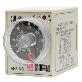 On Delay Time Relay Mini Multi Time Period Adjustable a B Mode 

AH3 NC AC220V 50/60Hz