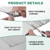 PATIKIL 23.6IN x 3FT Reflective Bubble Insulation Sheet 8 Pcs