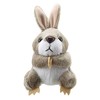 The Puppet Company - Finger Puppets - Rabbit (Grey), PC020234