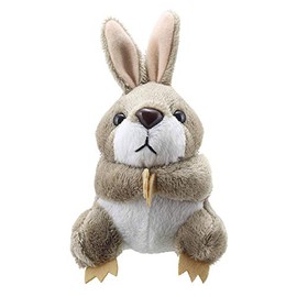 The Puppet Company - Finger Puppets - Rabbit (Grey), PC020234