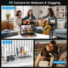 4KCamera - 48MP WiFi Digital Camera with 3.0 Screen, Compact