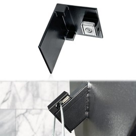 Sirozi Grease Chute Cover for Traeger Grease Bucket, Accessories for Pellet Grills, No Touch Metal Trap Cover, Suit for Traeger Ironwood 885, Pro 780, Pro Series 22 Etc