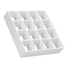 1:12 Dollhouse 16 Grid Display Shelf Miniature Wooden Storage Rack