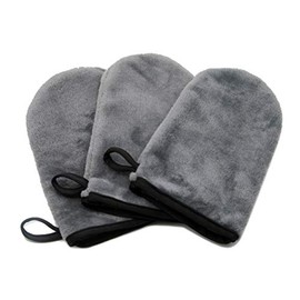 ZOLLNER24 3er Set Waschlappen Microfaser, 20x13 cm, waschbar