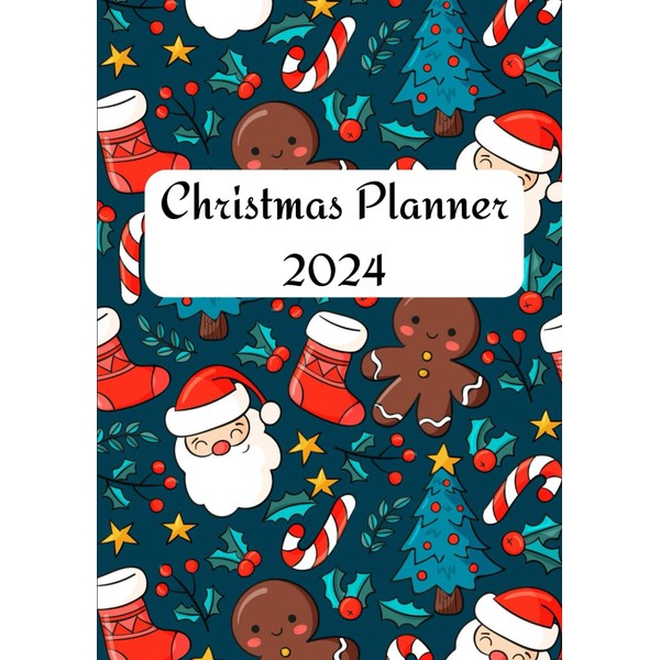 Christmas Planner 2024 (A5) - Navy Noel