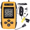 Fish Finder LCD LED Visual Echo Sounder Alarm Fishing Transducer