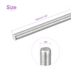 sourcing map 5 Pack M8x180mm Fully Threaded Rod 304 Stainless