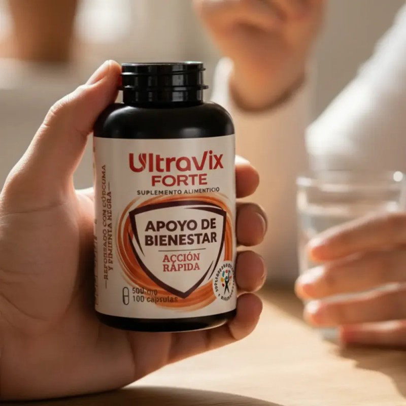 Ultravix Forte Suplemento Cúrcuma Dolor Articular 100 Caps