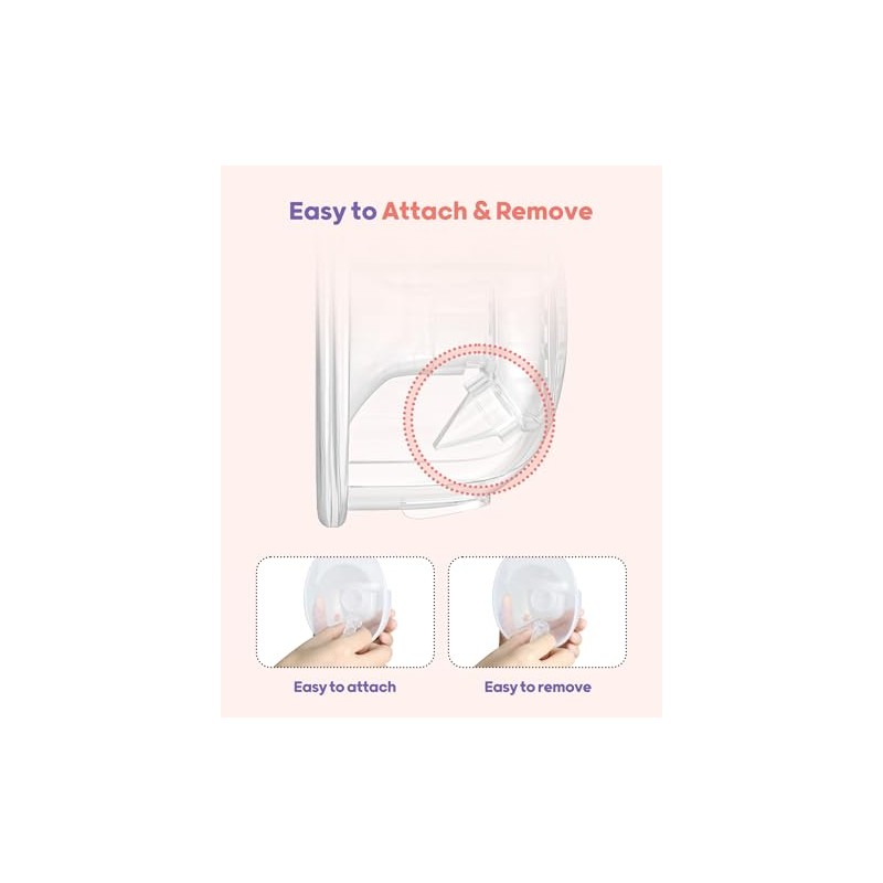 Nuliie Breast Pumps Accessories, Valves Replacement for Nuliie Wearable Breast