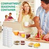 SFSSHUI Pack of 20 snack containers, portable snack boxes, snack