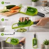 Multifunctional Vegetable Cutter Slicer with Stainless Steel Blades – Compact