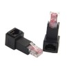 NFHK Down Angled 90 Degree 8P8C FTP STP UTP Cat