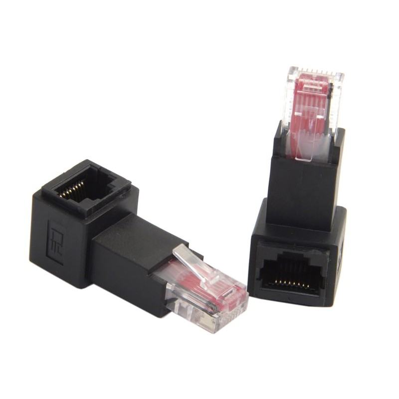 NFHK Down Angled 90 Degree 8P8C FTP STP UTP Cat