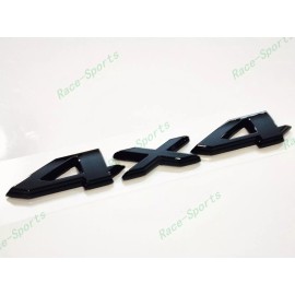 Grand Cherokee 1P 2021+ Jeep Grand Cherokee WL/WK Rear 4X4 4 X 4 Nameplate Emblem Gloss Black