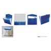 Lihit Lab SOERU Slim Document File A4 Horizontal Frost Clear