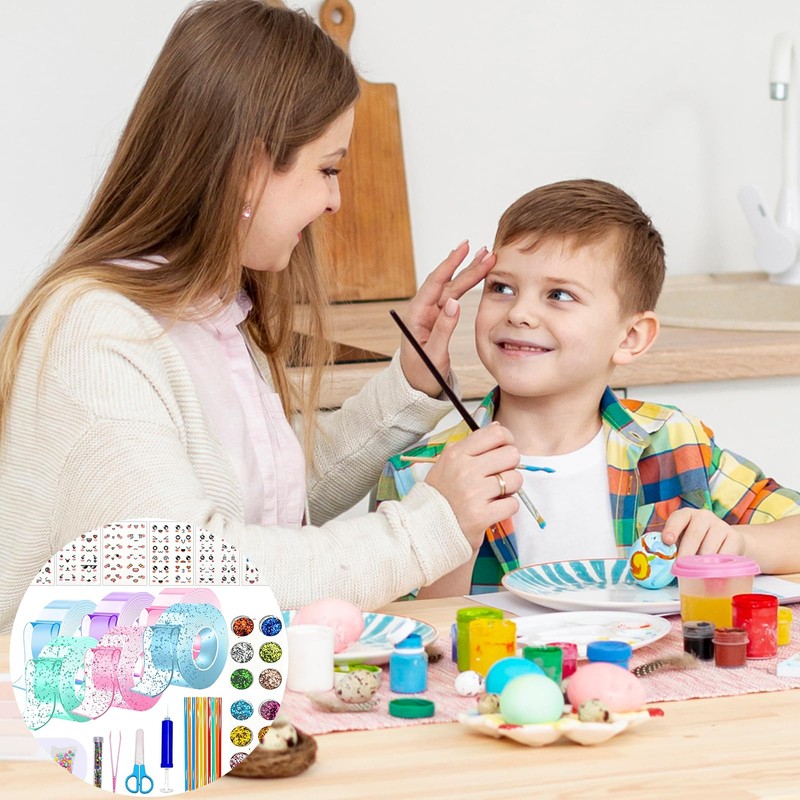 LFCFBH Nano Tape Bubbles Kit with 6PCS Stickers, Nano Tape