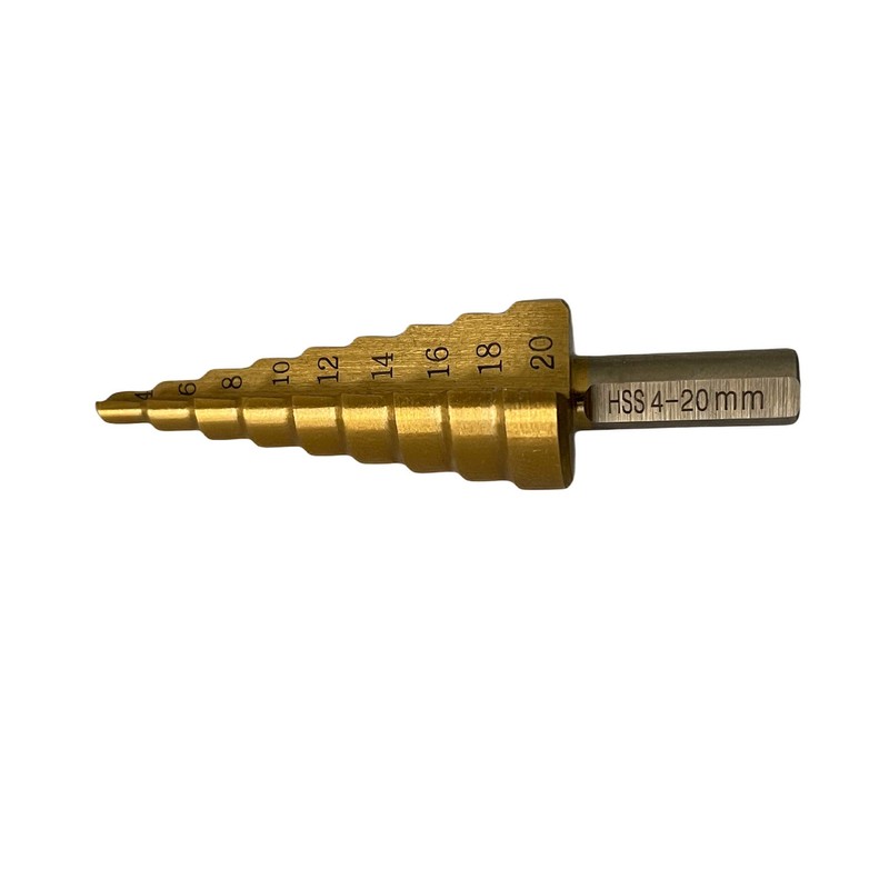 ITS Profitools HSS Step Drill Bit Set 3-Piece Titanium Coated