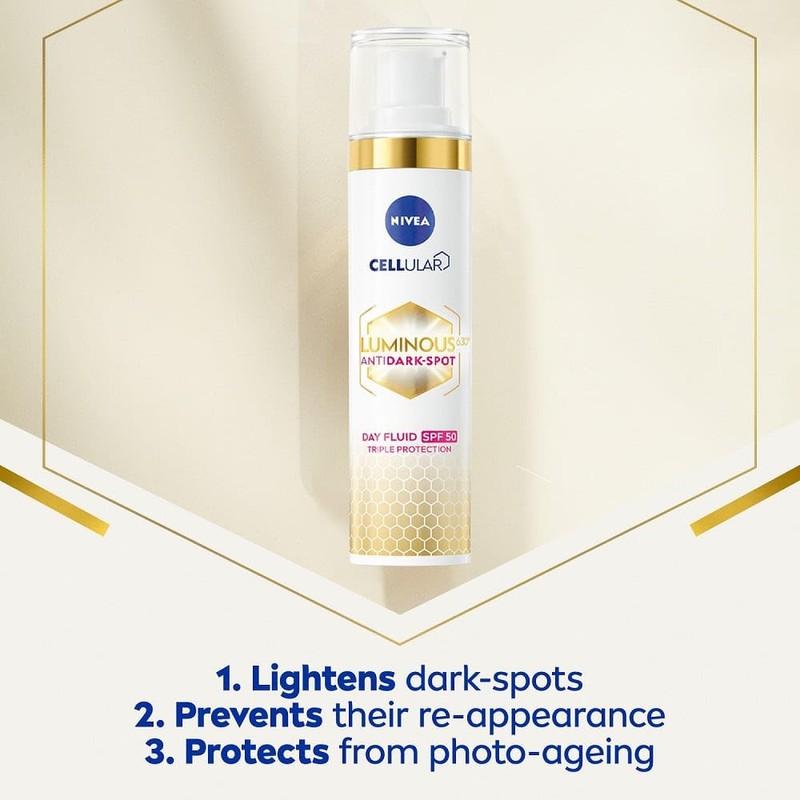 NIVEA Cellular Luminous 630 Anti Dark-Spot Day Moisturiser SPF 50
