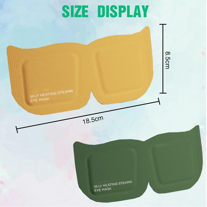 atnayo 20 Pcs Steam Eye Mask, Disposable Self Heating Eye