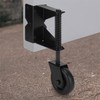 SANKINS Spring Loaded Gate Caster for Wooden Gate PVC Fence,