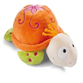 Nici Jolly Mäh 42200 Soft Toy Turtle Sula – Orange/Green, 25 cm