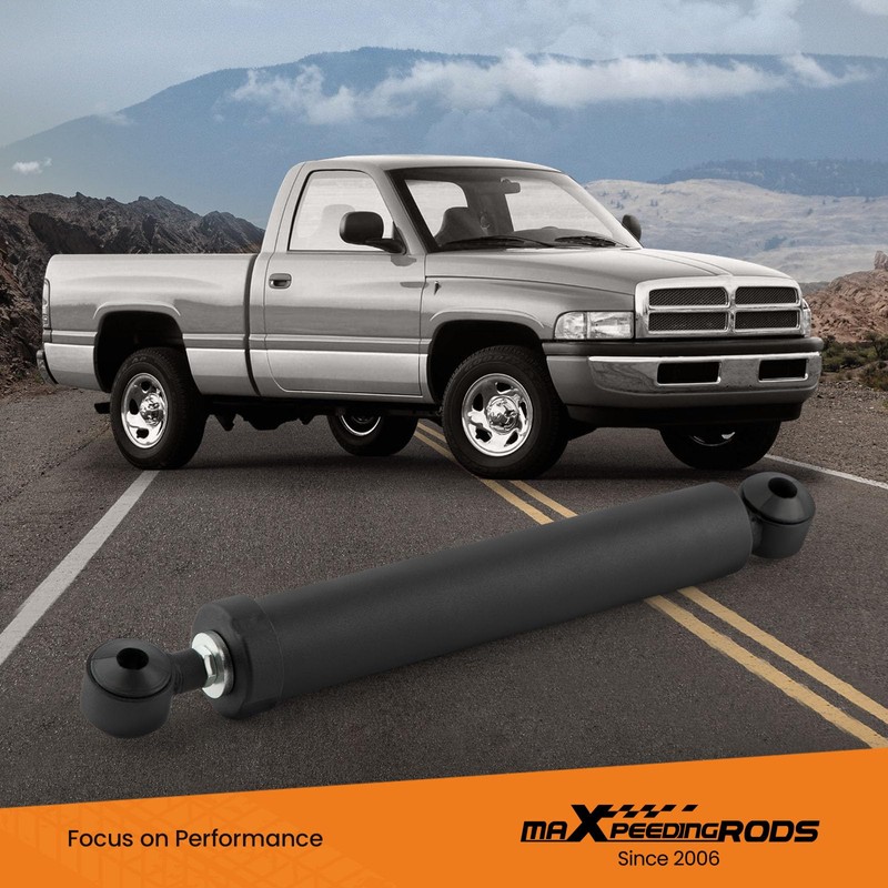 Front Steering Stabilizer for Dodge Ram 2500 3500 4WD 1994-2012