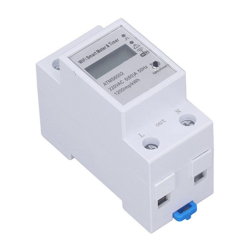 WiFi Smart Meter Power Electricity Energy Monitor Switch Single Phase