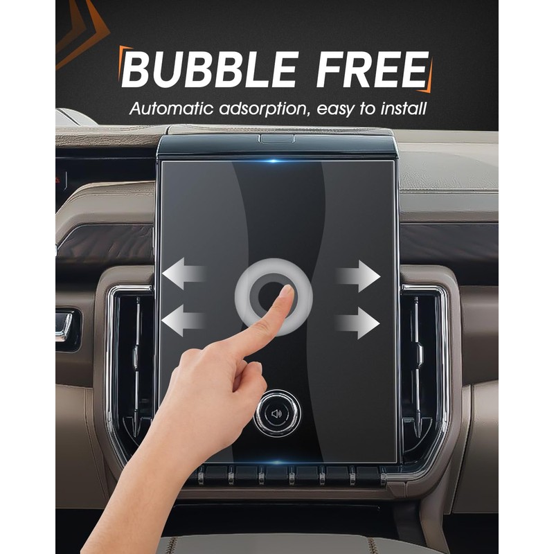 CDEFG For 2025 2026 GMC Yukon Screen Protector - 16.8