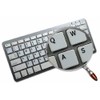 4Keyboard French AZERTY Keyboard Decals White Background (14x14) for Desktop,