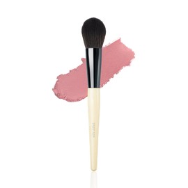 ENZO KEN Natural Blush Brush, Natural Black Goat Hair Makeup Brushes, Blush Makeup, Natural Hair Powder Brush, Detail Blush Brush, Fluffy Blush Brush for Cheeks, Nose Contour Brush. (804B)