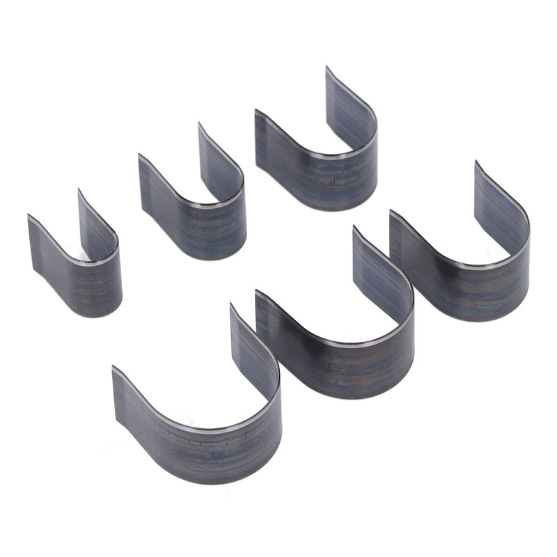 6 Pcs Leather Die Cutter Tool Round Arrow Tail Shape
