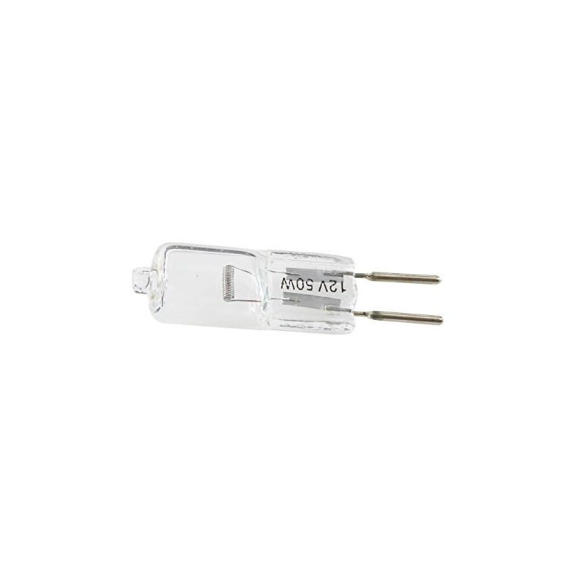 Higuchi JC5043-50 Watt Halogen Bi-Pin Light Bulb, GY6.35 Base, 12