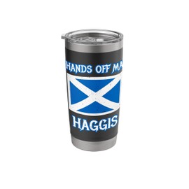 Scottish Haggis Scotland Flag Cuisine Food Funny Cute Stainless Steel Insulated Tumbler
