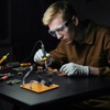 Helping Hands Clamp Metal, Adjustable Third Hand Soldering Holder Stand