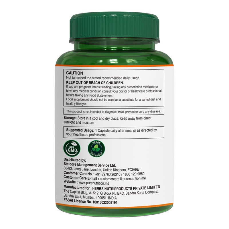 Pure Nutrition Giloy Supplement Made with Giloy Stem Extract, Leaf