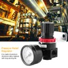 Pressure Regulator Valve, AR2000 G1/4 Air Control Compressor Pressure Gauge