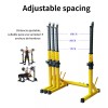 TOYGAGADE Estante Para Sentadillas Con Soporte De Barra Ajustable
