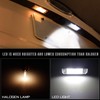 RUXIFEY LED License Plate Light Lamps Compatible with 2009 to