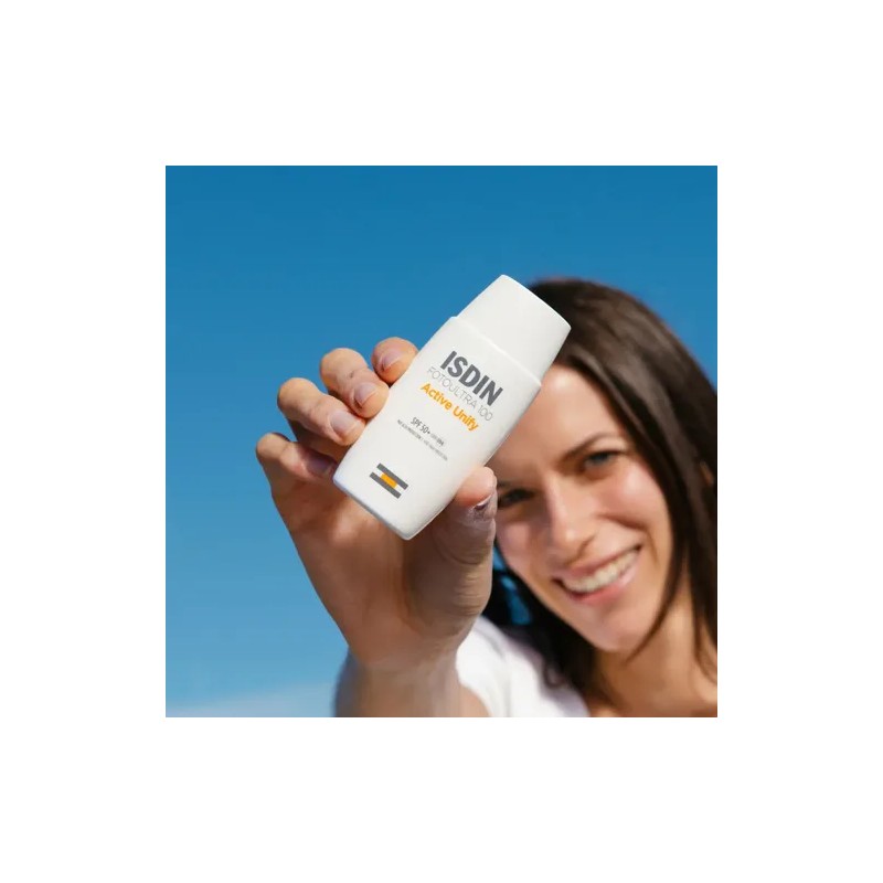 Protector Solar Isdin Fotoultra 100 Active Unify Spf 50+ 50