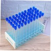 ULTECHNOVO 50pcs Plastic Test Tube Kit with Cork Stopper and