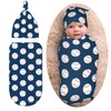 Baseball Blue Newborn Swaddle Blankets Baby Stuff Soft Swaddle Sack