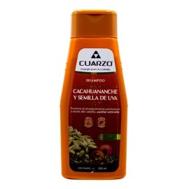 Shampoo Cacahuananche Y Semilla De Uva Cuarzo 550 Ml Env Hoy