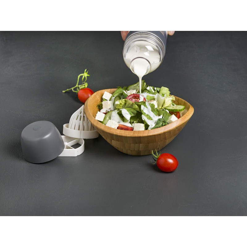Lurch 10023 Dressing and Dough Shaker with Citrus Juicer and
