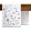 Maison d' Hermine Ice Florals 100% Cotton Table Runner Farmhouse