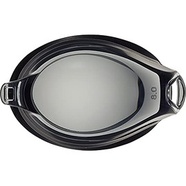 Swans FCL-45PAF Smoke (SMK) S-4.00 Swimming Goggles, Prescription Lenses, Made in Japan, Premium ANTI-FOG (One Eye)