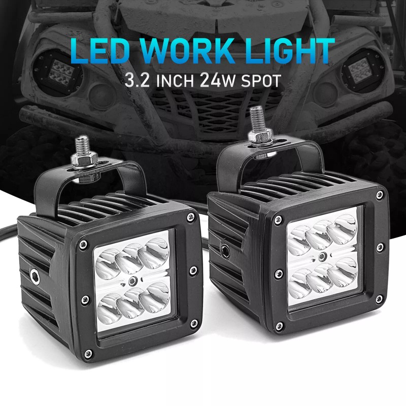 si Lower Bumper Dual LED Fog Light Pods & Mounting