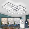 Acrylic Modern LED Ceiling Light, Square LED Flush Mount Ceiling